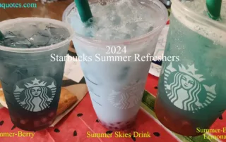 Starbucks Summer Refreshers