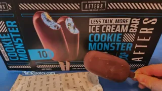 Afters Cookie Monster Ice Cream Bars