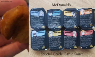 McDonald's Special Grade Garlic Sauce