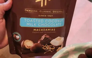 Hawaiian Host toasted coconut milk chocolate macadamias