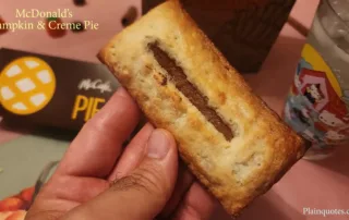 McDonald's Pumpkin and Creme Pie