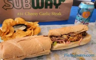 Subway Cheesy Garlic Steak Footlong