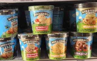 Ben and Jerry's Cheesecake Ice Creams