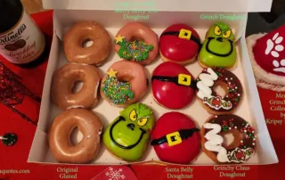 Merry Grinchmas Doughnuts