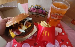 The Angel Reese Special from McDonald's