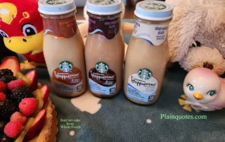 Starbucks Frappuccino Lite Gelato drinks in glass bottles